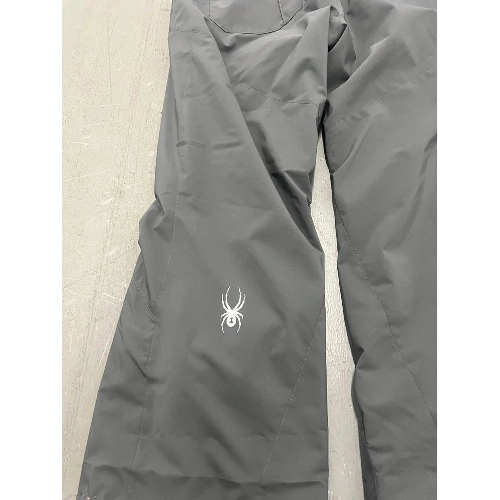 Spyder 3M Thinsulate Troublemaker Pants Men 2XL Gray Insulated Cargo Utility Ski